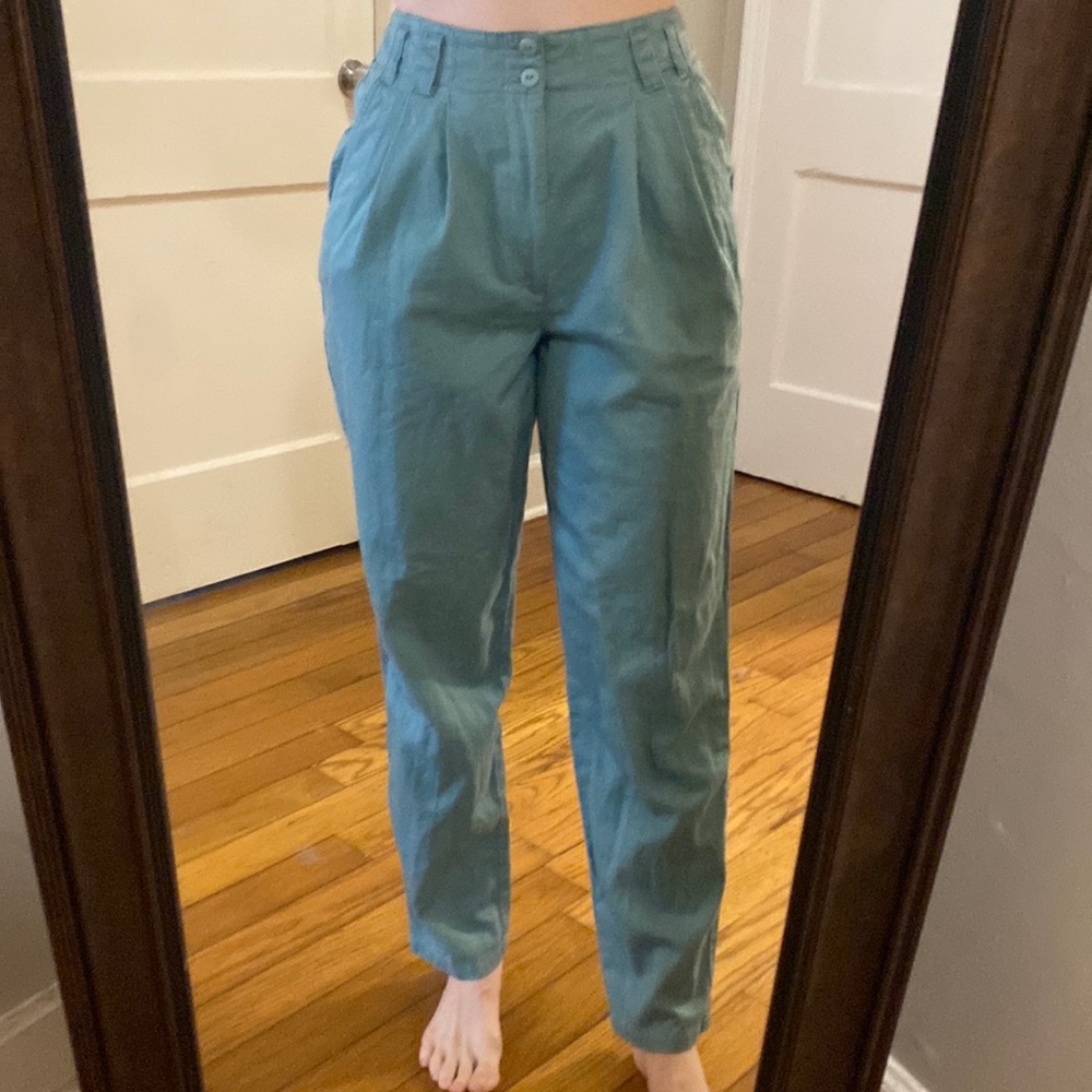 Vintage Light Green Trousers
